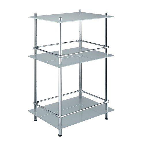 K-4033 Glasregal freistehend mit 3 Böden wassekraft