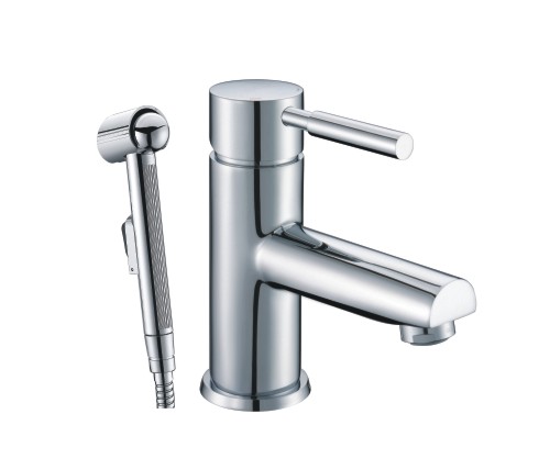 Main 4108 Einhand-Waschtischmischer mit separater Bidet Brause wassekraft